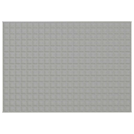 Vidaxx couverture lestée 155x220 cm 7 kg tissu gris