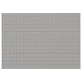 Vidaxl Weakage blanket 155x220 cm 7 kg of fabric gray