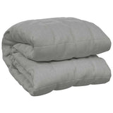Vidaxx couverture lestée 155x220 cm 11 kg tissu gris