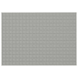 Vidaxx couverture lestée 155x220 cm 11 kg tissu gris