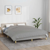 Vidaxx couverture lestée 200x200 cm 9 kg tissu gris