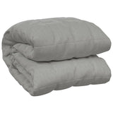 Vidaxl Weakage blanket 200x225 cm 9 kg of fabric gray