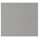 Vidaxl Weakage blanket 200x225 cm 9 kg of fabric gray