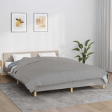 Vidaxx couverture lestée 220x235 cm 15 kg tissu gris