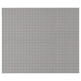 Vidaxx couverture lestée 220x260 cm 11 kg tissu gris
