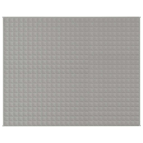 Vidaxx couverture lestée 235x290 cm 15 kg tissu gris