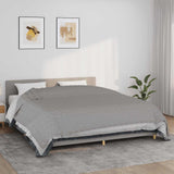 Vidaxx couverture lestée 235x290 cm 15 kg tissu gris