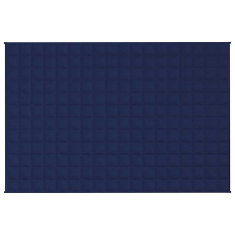 Vidaxx couverture lestée 120x180 cm 5 kg tissu bleu
