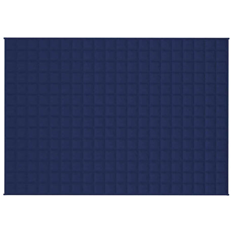 Vidaxx couverture lestée 138x200 cm 6 kg tissu bleu