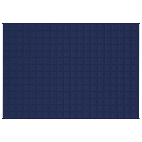 Vidaxx couverture lestée 138x200 cm 10 kg tissu bleu