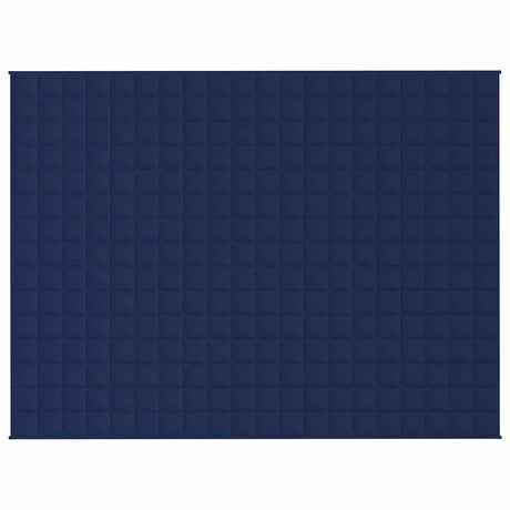 Vidaxx couverture lestée 150x200 cm 11 kg tissu bleu