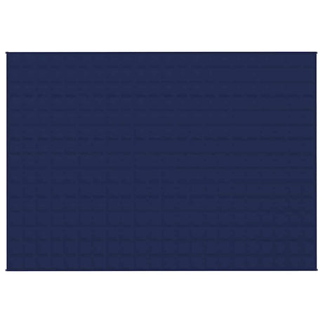 Vidaxx couverture lestée 155x220 cm 7 kg tissu bleu