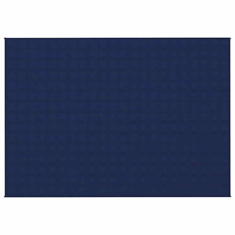 Vidaxx couverture lestée 155x220 cm 11 kg tissu bleu