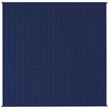 Vidaxx couverture lestée 200x200 cm 9 kg tissu bleu