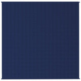 Vidaxl Weakage blanket 200x200 cm 9 kg of fabric blue