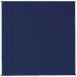 Vidaxx couverture lestée 200x200 cm 13 kg tissu bleu
