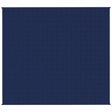Vidaxx couverture lestée 200x225 cm 9 kg tissu bleu