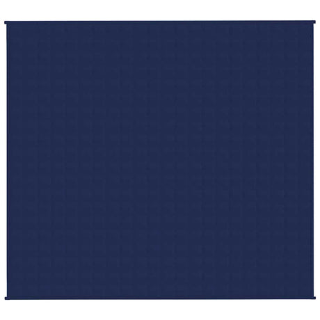 Vidaxx couverture lestée 200x225 cm 13 kg tissu bleu