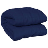 Vidaxx couverture lestée 220x235 cm 11 kg tissu bleu
