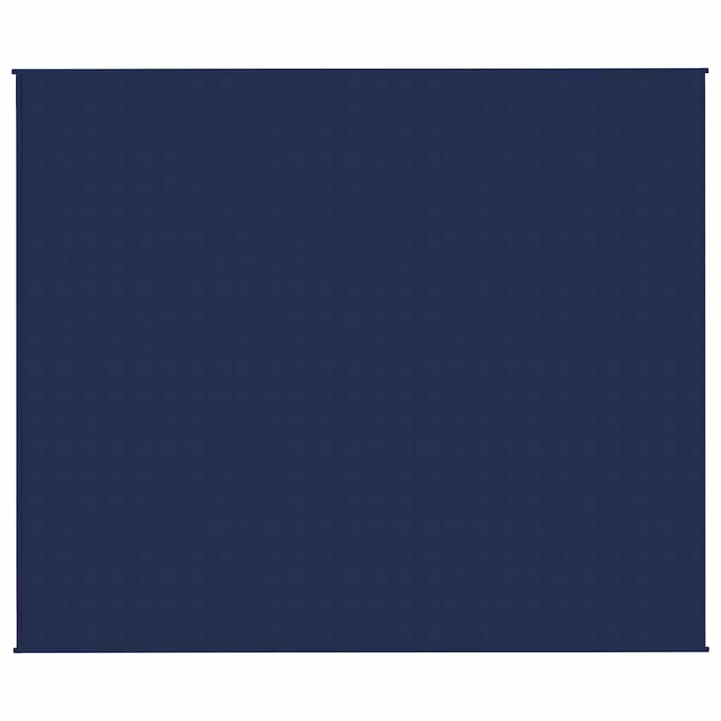 Vidaxx couverture lestée 220x260 cm 15 kg tissu bleu