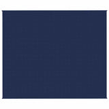 Vidaxx couverture lestée 220x260 cm 15 kg tissu bleu