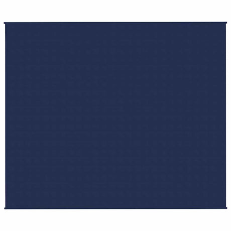 Vidaxx couverture lestée 220x260 cm 15 kg tissu bleu