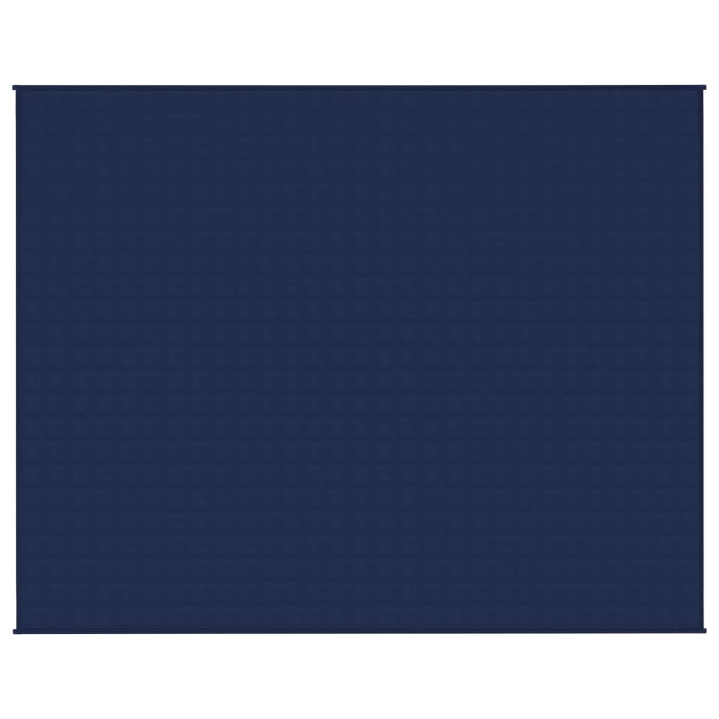 Vidaxx couverture lestée 235x290 cm 15 kg tissu bleu