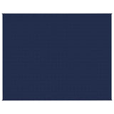 Vidaxx couverture lestée 235x290 cm 15 kg tissu bleu