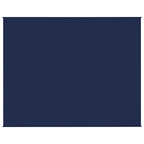 Vidaxx couverture lestée 235x290 cm 15 kg tissu bleu