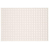 Vidaxx couverture lestée 138x200 cm 10 kg tissu crème clair