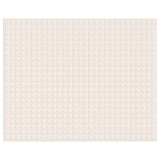 VIDAXL Coperta debole 235x290 cm 11 kg Crema leggera in tessuto