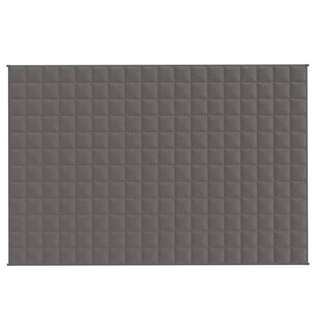 Vidaxx couverture lestée 120x180 cm 5 kg tissu gris