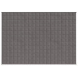 Vidaxx couverture lestée 150x200 cm 11 kg tissu gris