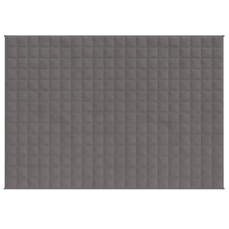 Vidaxx couverture lestée 150x200 cm 11 kg tissu gris