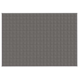 Vidaxx couverture lestée 155x220 cm 7 kg tissu gris