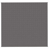 Vidaxx couverture lestée 220x235 cm 11 kg tissu gris