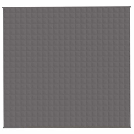 Vidaxx couverture lestée 220x235 cm 11 kg tissu gris