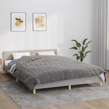 Vidaxx couverture lestée 220x235 cm 11 kg tissu gris