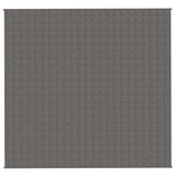 Vidaxx couverture lestée 220x235 cm 15 kg tissu gris