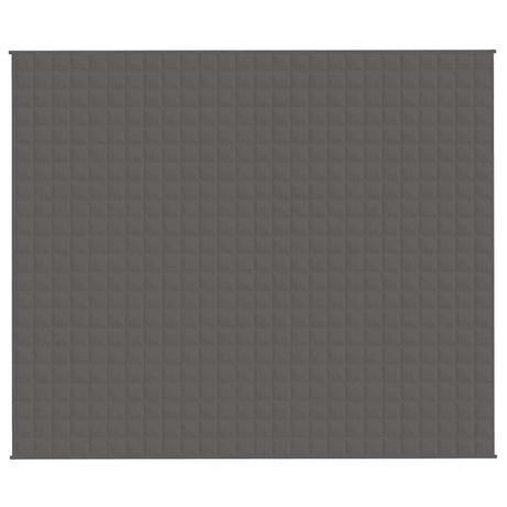 Vidaxx couverture lestée 220x260 cm 11 kg tissu gris