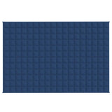 Vidaxx couverture lestée 120x180 cm 5 kg tissu bleu