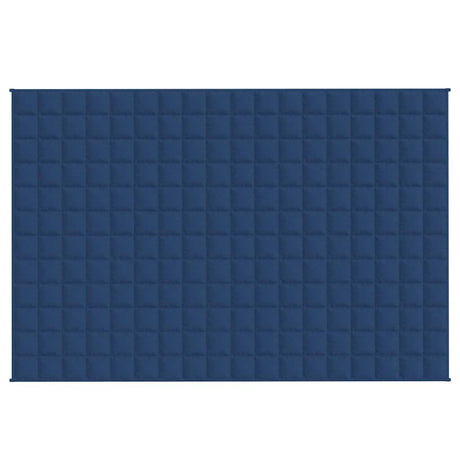 Vidaxx couverture lestée 120x180 cm 5 kg tissu bleu