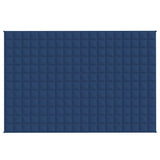 Vidaxx couverture lestée 120x180 cm 9 kg tissu bleu