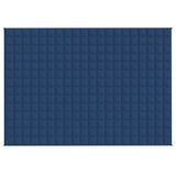Vidaxx couverture lestée 138x200 cm 6 kg tissu bleu