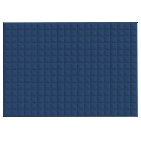 Vidaxx couverture lestée 138x200 cm 6 kg tissu bleu
