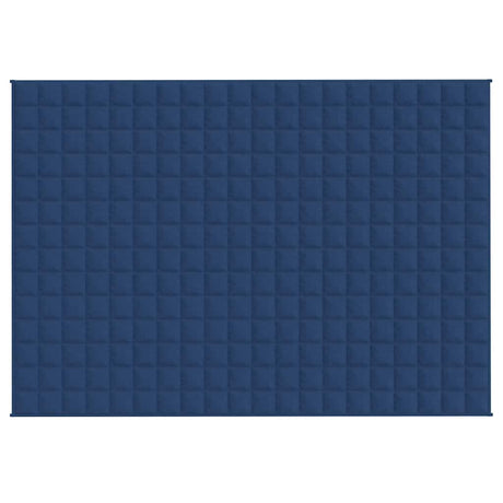 Vidaxx couverture lestée 138x200 cm 10 kg tissu bleu