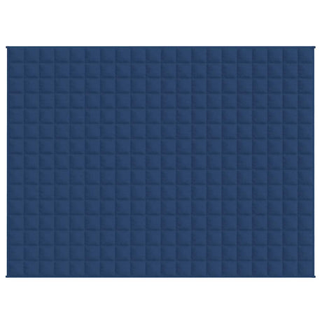 Vidaxx couverture lestée 150x200 cm 11 kg tissu bleu