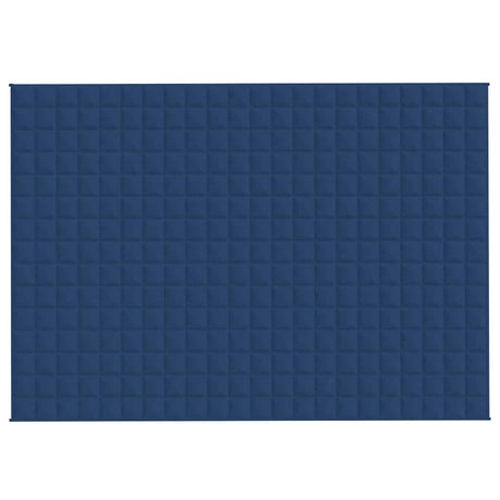 Vidaxx couverture lestée 155x220 cm 11 kg tissu bleu