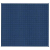 Vidaxx couverture lestée 200x225 cm 13 kg tissu bleu