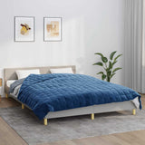 Vidaxx couverture lestée 200x225 cm 13 kg tissu bleu